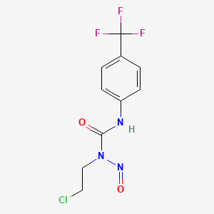 1-(2-Chloroethyl)-1-nitroso-3-[4-(trifluoromethyl)phenyl]urea