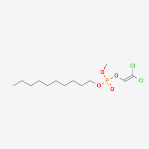 Decyl 2,2-dichloroethenyl methyl phosphate