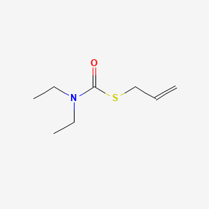 molecular formula C8H15NOS B14704345 S-allyl diethylthiocarbamate CAS No. 18283-58-4