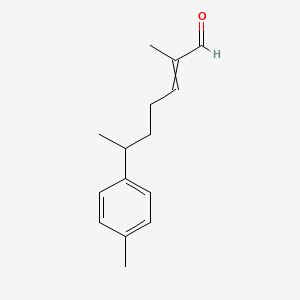 2-Methyl-6-(4-methylphenyl)hept-2-enal