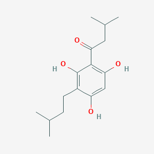 3-Methyl-1-[2,4,6-trihydroxy-3-(3-methylbutyl)phenyl]butan-1-one