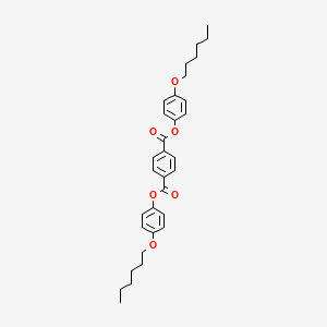 Bis[4-(hexyloxy)phenyl] benzene-1,4-dicarboxylate