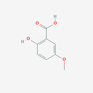 molecular formula C8H8O4 B147046 5-甲氧基水杨酸 CAS No. 2612-02-4