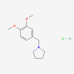 1-(3,4-Dimethoxybenzyl)pyrrolidine hydrochloride