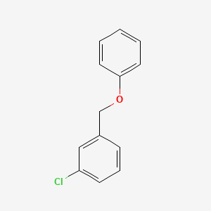 molecular formula C13H11ClO B14704656 1-Chloro-3-(phenoxymethyl)benzene CAS No. 19962-20-0