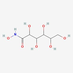 molecular formula C6H13NO7 B14704673 N,2,3,4,5,6-hexahydroxyhexanamide CAS No. 24758-69-8