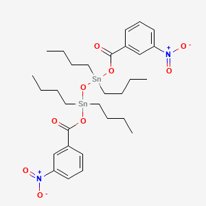 1,1,3,3-Tetrabutyl-1,3-bis[(3-nitrobenzoyl)oxy]distannoxane