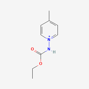 ethyl N-(4-methylpyridin-1-ium-1-yl)carbamate