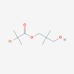 3-Hydroxy-2,2-dimethylpropyl 2-bromo-2-methylpropanoate