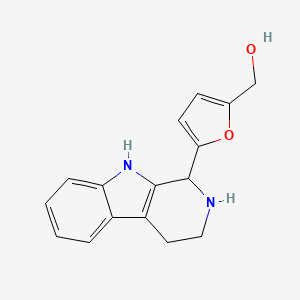 [5-(2,3,4,9-Tetrahydro-1H-beta-carbolin-1-yl)furan-2-yl]methanol