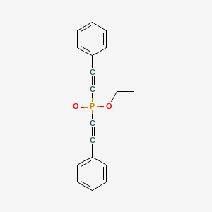 Ethyl bis(phenylethynyl)phosphinate