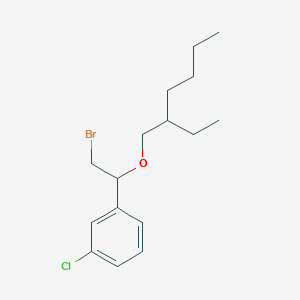 alpha-(Bromomethyl)-m-chlorobenzyl 2-ethylhexyl ether