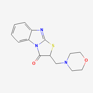 2-(Morpholinomethyl)thiazolo(3,2-a)benzimidazol-3(2H)-one