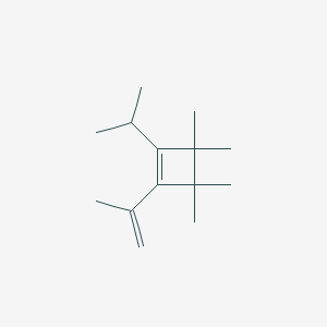 3,3,4,4-Tetramethyl-1-(propan-2-yl)-2-(prop-1-en-2-yl)cyclobut-1-ene