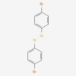 molecular formula C12H8Br2Se2 B14705075 Diselenide, bis(4-bromophenyl) CAS No. 20541-48-4