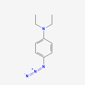 molecular formula C10H14N4 B14705156 4-Azido-N,N-diethylaniline CAS No. 24573-95-3