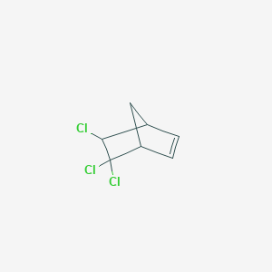 molecular formula C7H7Cl3 B14705172 5,5,6-Trichlorobicyclo[2.2.1]hept-2-ene CAS No. 15403-88-0