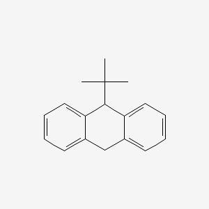 molecular formula C18H20 B14705182 9-tert-Butyl-9,10-dihydroanthracene CAS No. 13387-48-9