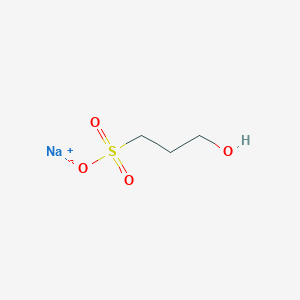 molecular formula C3H7NaO4S B147052 3-羟基丙烷-1-磺酸钠 CAS No. 3542-44-7