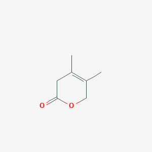 2H-Pyran-2-one, 3,6-dihydro-4,5-dimethyl-