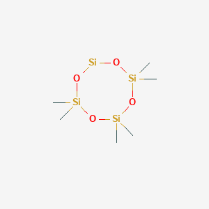 molecular formula C6H18O4Si4 B14705258 Hexamethylcyclotetrasiloxan 