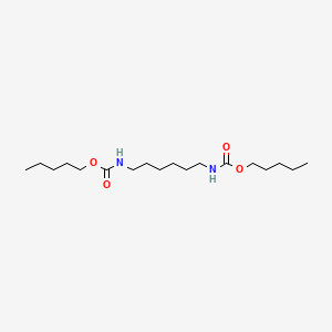 Dipentyl hexane-1,6-diylbiscarbamate