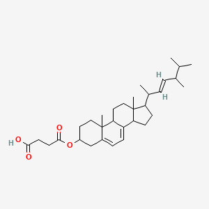 molecular formula C32H48O4 B14705291 Ergosterol hydrogen succinate CAS No. 14884-92-5