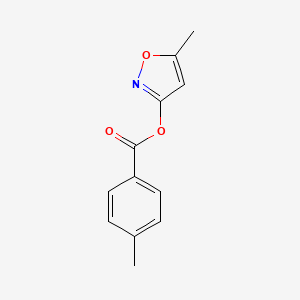 5-Methyl-1,2-oxazol-3-yl 4-methylbenzoate