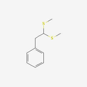 Benzene, [2,2-bis(methylthio)ethyl]-