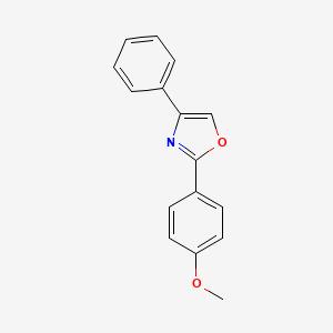 2-(4-Methoxyphenyl)-4-phenyl-1,3-oxazole