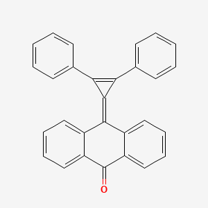 10-(2,3-Diphenylcycloprop-2-en-1-ylidene)anthracen-9(10H)-one