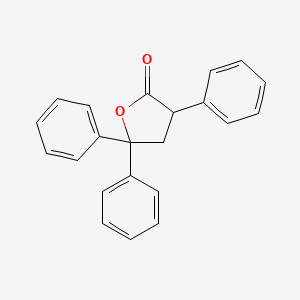 3,5,5-Triphenyloxolan-2-one