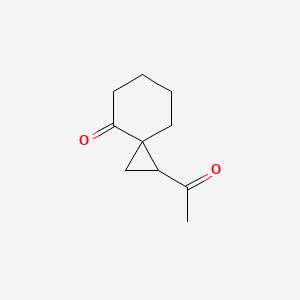 1-Acetylspiro[2.5]octan-4-one