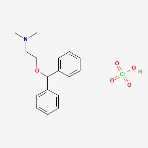 2-benzhydryloxy-N,N-dimethylethanamine;perchloric acid