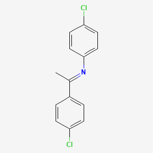 (1E)-N,1-Bis(4-chlorophenyl)ethan-1-imine