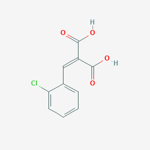 molecular formula C10H7ClO4 B14705528 Propanedioic acid, [(2-chlorophenyl)methylene]- CAS No. 20851-50-7