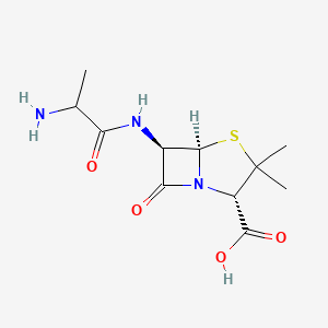 (2S,5R,6R)-6-(Alanylamino)-3,3-dimethyl-7-oxo-4-thia-1-azabicyclo[3.2.0]heptane-2-carboxylic acid