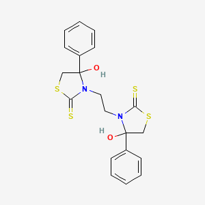 3,3'-Ethylenebis(4-hydroxy-4-phenyl-2-thiazolidinethione)