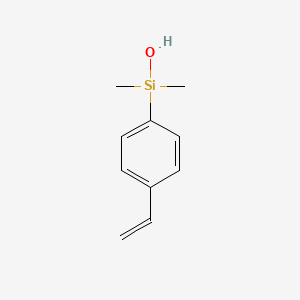 (4-Ethenylphenyl)(dimethyl)silanol