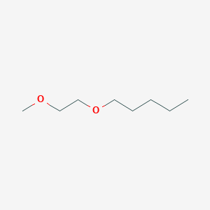 molecular formula C8H18O2 B14705599 Pentane, 1-(2-methoxyethoxy)- CAS No. 13343-99-2