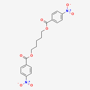 Pentane-1,5-diyl bis(4-nitrobenzoate)