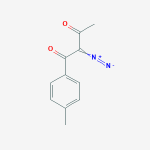 2-Diazonio-1-(4-methylphenyl)-3-oxobut-1-en-1-olate