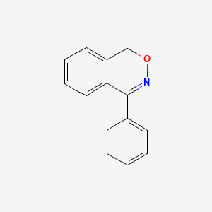 molecular formula C14H11NO B14705658 4-Phenyl-1h-2,3-benzoxazine CAS No. 17799-96-1