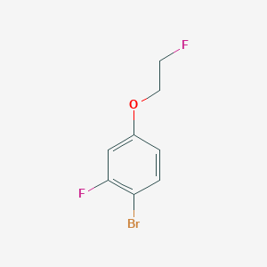 1-Bromo-2-fluoro-4-(2-fluoroethoxy)benzene