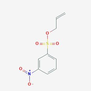 molecular formula C9H9NO5S B14705678 Prop-2-en-1-yl 3-nitrobenzene-1-sulfonate CAS No. 20443-61-2