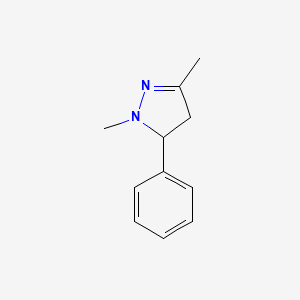 Pyrazole, 4,5-dihydro-1,3-dimethyl-5-phenyl-