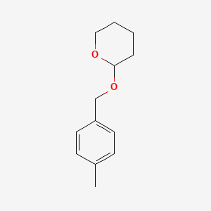 2H-Pyran, tetrahydro-2-[(4-methylphenyl)methoxy]-