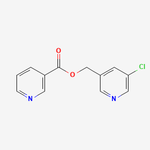 3-Pyridinecarboxylic acid, (5-chloro-3-pyridinyl)methyl ester