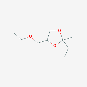 4-(Ethoxymethyl)-2-ethyl-2-methyl-1,3-dioxolane