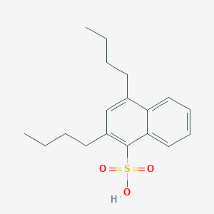 Naphthalenesulfonic acid, dibutyl-